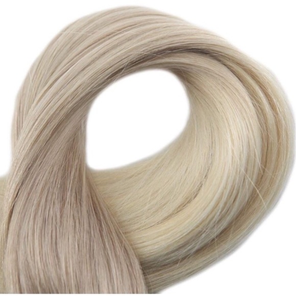 ✨ 3 18” #18/60 Blonde BALAYAGE HUMAN HAIR TAPEINS main image 7
